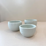 Pinch Pot Speckled White