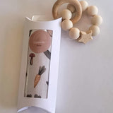 Vegetable  Bib + Silicone Teether