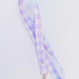 Lanyard - Lilac Gingham