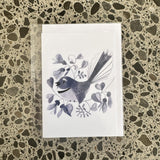 Blue Fantail Greeting Card