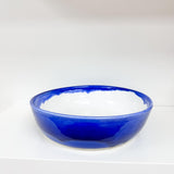 Large Blue Serving Bowl #77