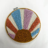 Sunset- Embroidery Hoop