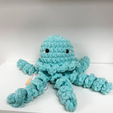 Pastel Blue Octopus