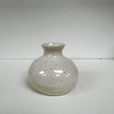 Speckled White Bud Vase Small