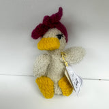 Handmade Crochet - Small Duck with Headband