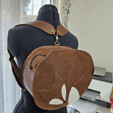 Handmade Leather Sleeping Fox Bag