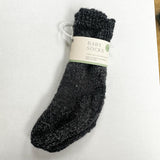 Hand Knitted Merino Blend Socks - Grey