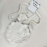 Crochet Bag with Matching Dolls Bag