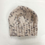 Pure Wool Beanie Hat -Natural Fleck