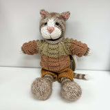 Handknitted Mr Cat