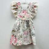 Pinafore Dress - Floral