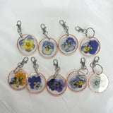 Small Floral keychains | Circle