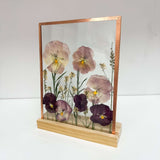 Medium Dried Floral Frame - All the Plums