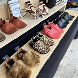 Vintage Fur Soft Sole Leather Shoes