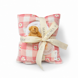 Children's Botanical Wheat Bag with Bedtime Buddy - Pink Gingham/Daisy