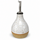 Handmade Pottery Oil Pourer - Speckled