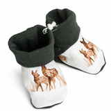 Cotton/ Merino Booties 0-6M