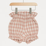 Paperbag Bloomers Pink Gingham