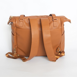 Ivy Convertible Nappy Bag - Tan