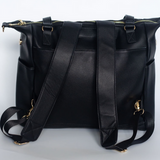 Ivy Convertible Nappy Bag - Black