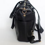 Ivy Convertible Nappy Bag - Black