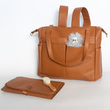 Ivy Convertible Nappy Bag - Tan