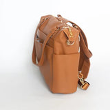 Ivy Convertible Nappy Bag - Tan