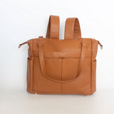 Ivy Convertible Nappy Bag - Tan