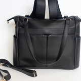 Ivy Convertible Nappy Bag - Black