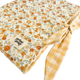 Yellow Floral Book Sleeve