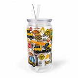 Plastic Tumbler with Straw -Construction