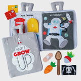 Fabric Activity Book – When I Grow Up – Interactive Soft People & Professions Book