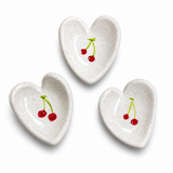 Handmade Cherry Heart Trinket Tray