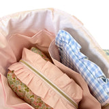 Wren Gingham Ruffle Pocket