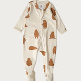 Organic Cotton Onesie Chubby Bear