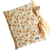 Yellow Floral Book Sleeve