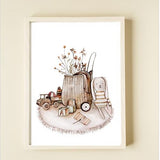 Welcome To The World Little One - Boy Print