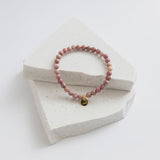 Joy - Brave Bracelet (Rhodonite) - Adults