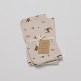 Woodland Burp Cloth - Set of Two