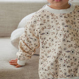 River Floral Sweatshirt - Cream
