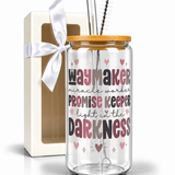 Glass Tumbler with Straw - Waymaker