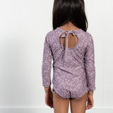 The "Willow" Ruffle Rashguard Suit