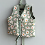 Swim Vests - Sage Daisies