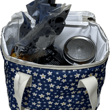 Navy Daisies Lunchbag