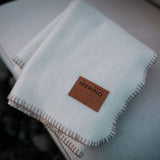 Merino Bassinet Blanket - Natural