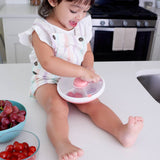 Small  Snack Spinner - Coral Pink