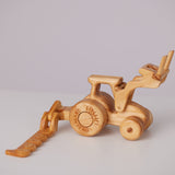 Handmade Wooden Hay Mower