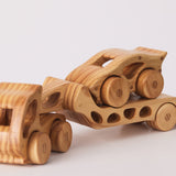 Handmade Car Transporter with Car