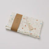 Hooded Towel with Tassel - Birdsong