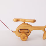 Handmade Wooden Bubble Copter